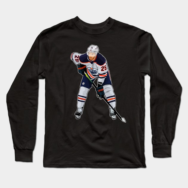 Darnell Nurse #25 Skate Ready Long Sleeve T-Shirt by GuardWall17